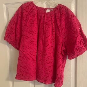 NWT fuchsia/pink H&M top that can be paired very well with wide leg pant